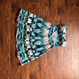 Festive tropical dress